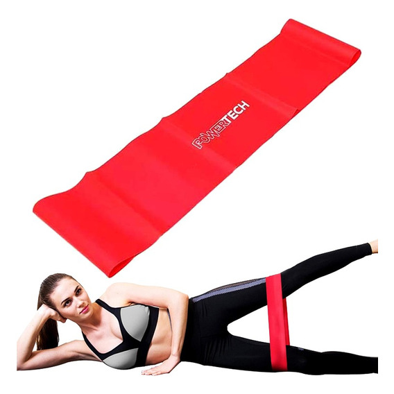 Banda Elástica Mini Band Ancha Media Yoga Pilates Crazy Fit