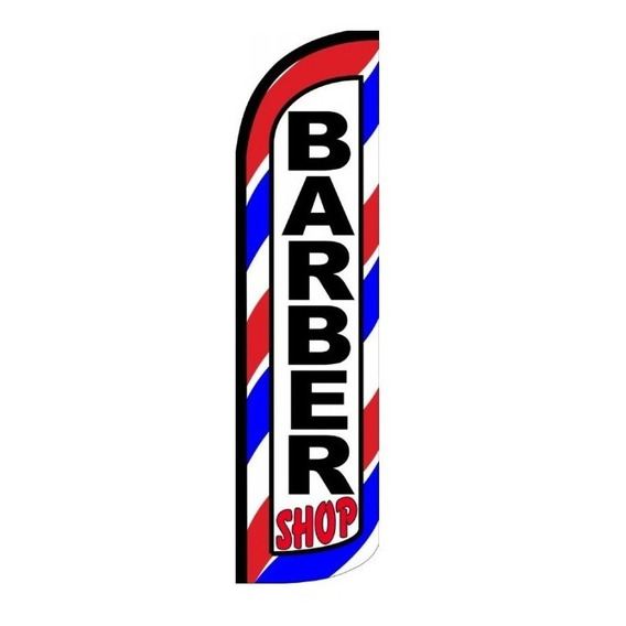 Barberia Barber Bandera Swooper Publicitaria 