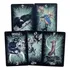 Runas For Baraja De Tarot Independiente De 24 Cartas Con Or