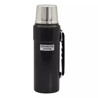 Termo Crossmaster Adventure Series 1.2l Acero Inox 9938515 Color Negro