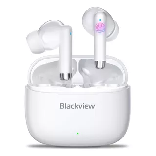 Audifonos Blackview Bluetooth 5.3 Airbuds4 In-ear Gamer Ipx7 Color Blanco