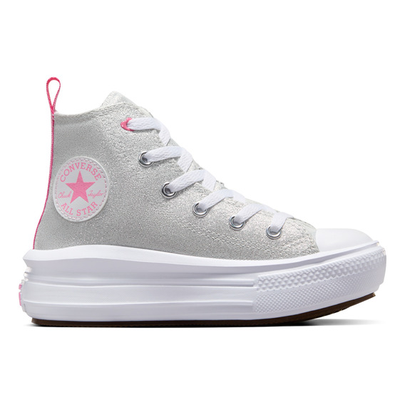 Tenis Converse Ctas Move Hi Be-dazzling A06333c Niñas