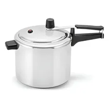 Olla A Presion Panelux 4,5 Litros Aluminio Pulido Valvula Plateado