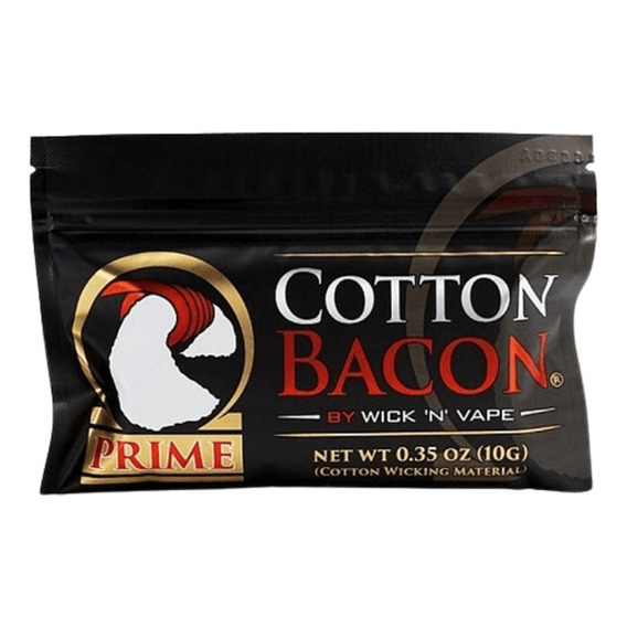 Vape Algodón Cotton Bacon Para Vaper, Oferta Incluye Regalo