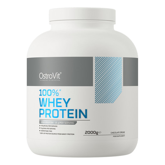 Proteina 100% Whey Protein 2kg Ostrovit Suplemento Deportivo