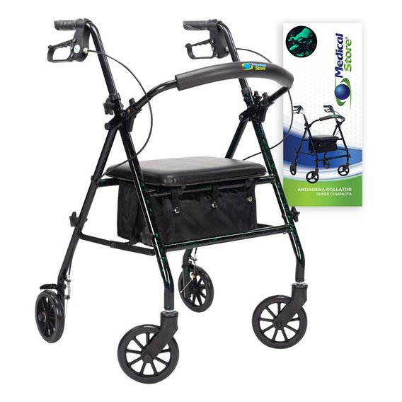 Andadera Ortopedica Rollator Asiento Silla Adulto Todo Terre