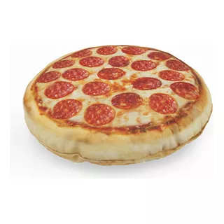 Almohada Decorativa Pizza De Peperoni