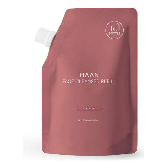 Refill Limpiador facial péptidos piel seca 200 ml Haan 