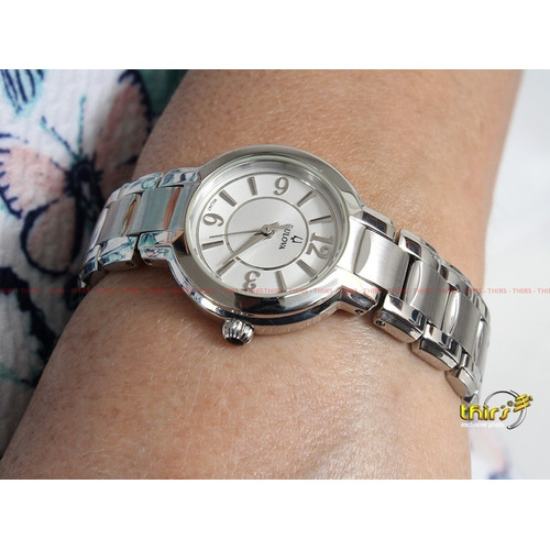 Vestido clásico Bulova 96l147 para mujer, 27 mm, original