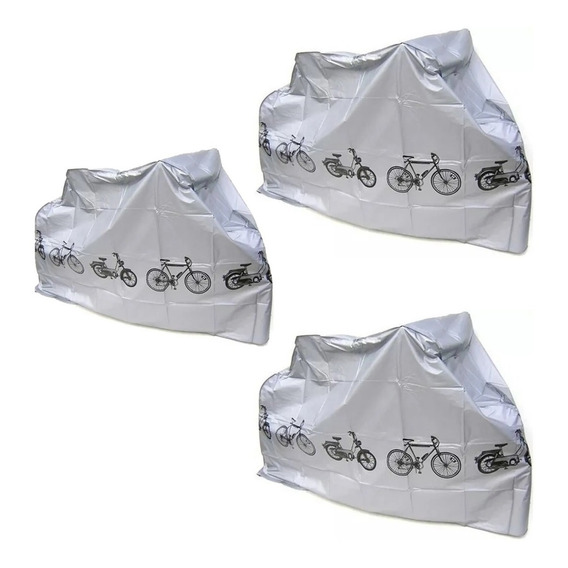 Pack X3 Funda Bicicleta Cobertora Impermeable Cobertor Bici