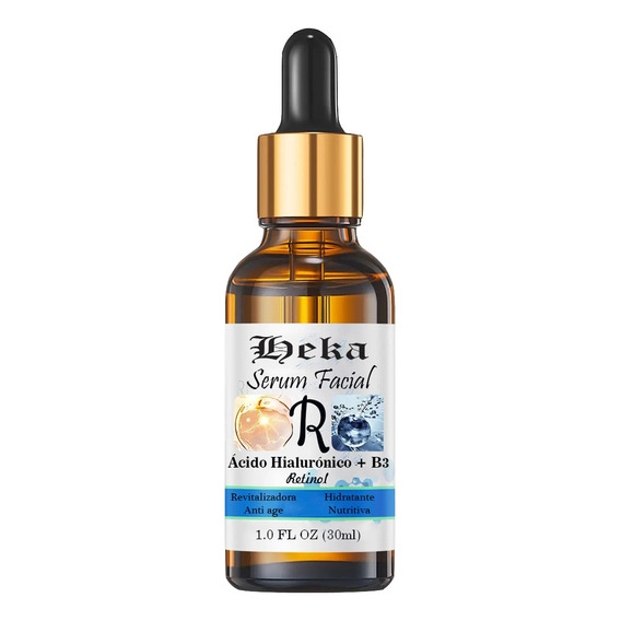 Serum Hialurónico 2% Concentrado, Retinol 2%, B3 10%, Vit C 