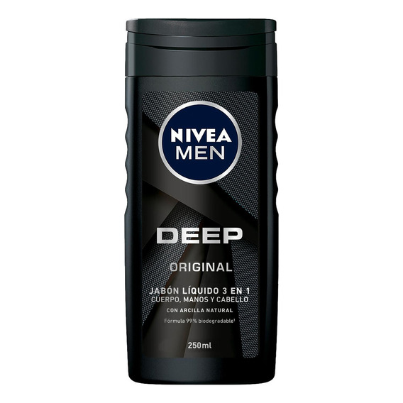 Gel De Ducha Nivea Men Deep Active X 250ml