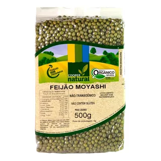 Feijão Moyashi Orgânico À Vácuo Coopernatural 500 G