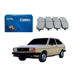  Pastilha Freio Dianteira Gol 1.8 1984 A 1987