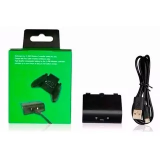 Bateria Carregador Xbox One Cabo Recarregável P/ Controle