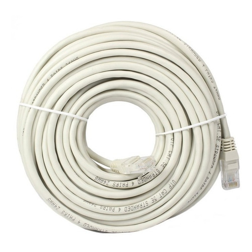 Cable De Red 20 Metros Upt Cat 5e Fujitel / Tecnoceter