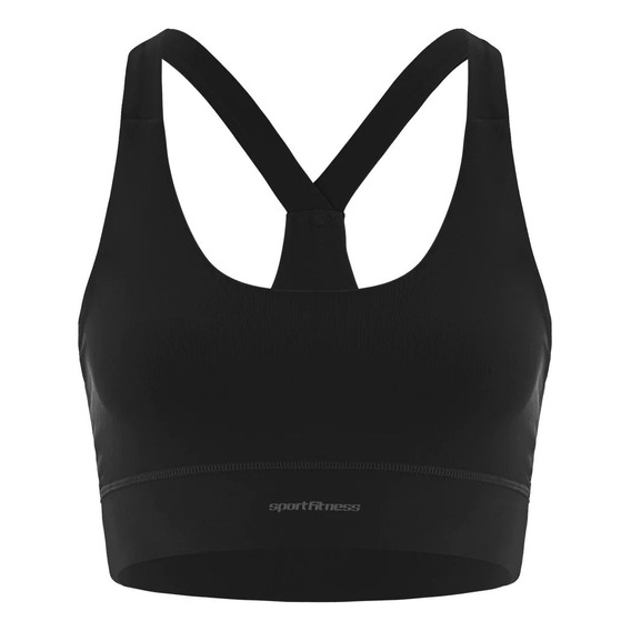 Top Sin Mangas Mujer Bonny Sportfitness Negro