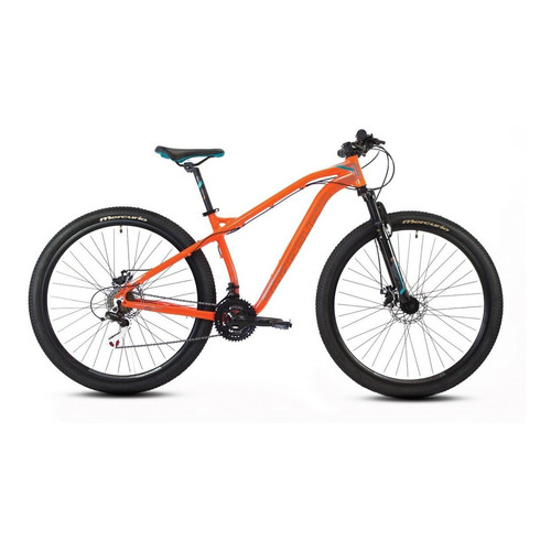 Bicicleta Mercurio Mtb Ranger Pro R29 Color Naranja Tamaño del cuadro M