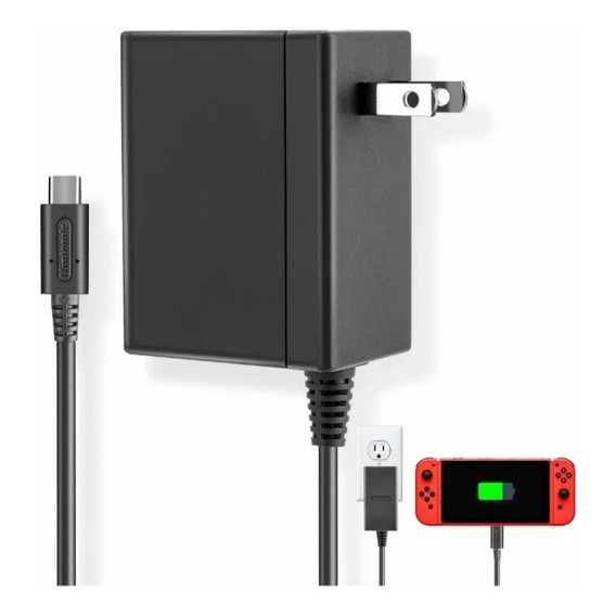 Adaptador/cargador De Corriente Nintendo Switch Original