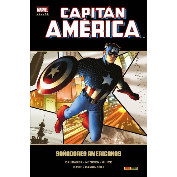 Comic Marvel Deluxe Capitan America  14 Soñadores Americanos