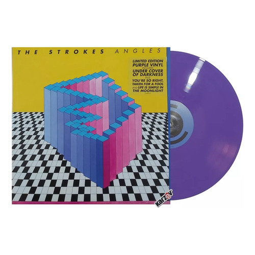 The Strokes Angles Purple Morado Lp Vinyl Versión del álbum Edición limitada