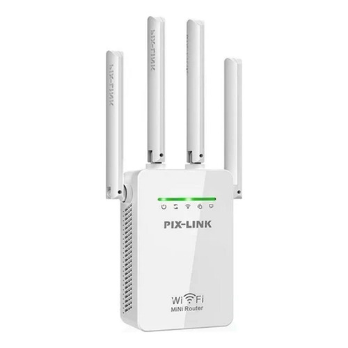 Señal redefinida: 4 antenas del router repetidor Wifi Pixlink
