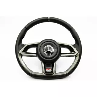 Volante Esportivo Mercedes-benz Gti 37cm Grafite Accelo 1016