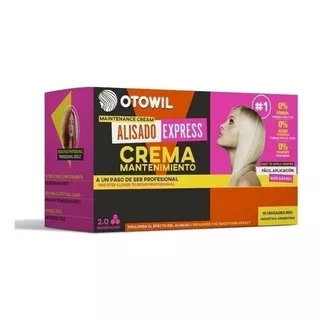 Crema De Alisado Otowil Express Caja 10 Sobres Zyweb