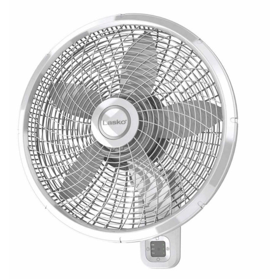 Ventilador Empotrable Giratorio Lasko 18'' M18950m C/control Cantidad de aspas 5 Estructura Blanco Aspas White Diámetro 18 " Material de las aspas Plástico