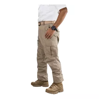 Pantalon De Bolsas Tactico Comando Ripstop Policia Seguridad