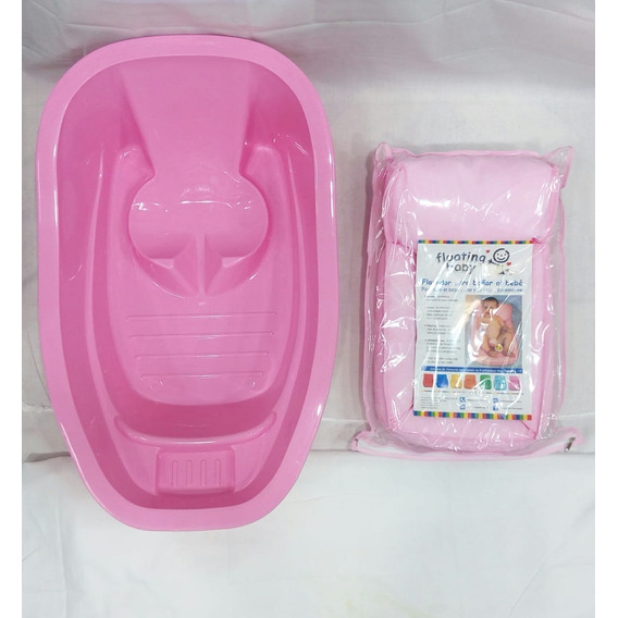 Combo Bañera Con Adaptador Para Bebe Bañadera Reductor