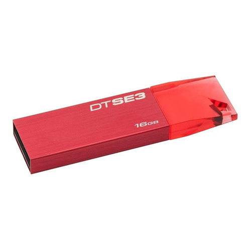 Pendrive Kingston DataTraveler SE3 DTSE3 16GB 2.0 rojo