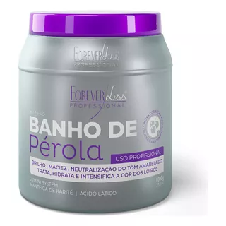 Máscara Banho De Pérola Forever Liss 1kg