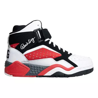 Tenis Patrick Ewing Focus Blanco Negro De Caballero Original