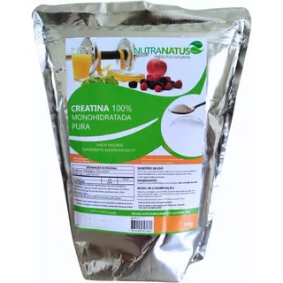 Creatina Monohidratada Importada Pura 1kg Importada