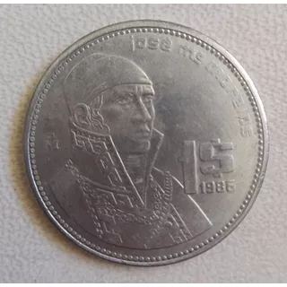 Moneda Un Peso 1986 Jose Maria Morelos Y Pavon