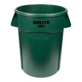 Rubbermaid® Cesto Bote De Basura Brute®, 166 Litros C/ Asas Color Verde