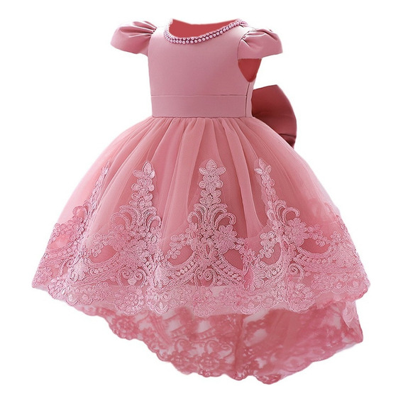 Vestido De Princesa Bebé Para Niña Formal Para Boda Fiesta C