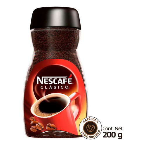 Café Nescafé clásico rico aroma 200g