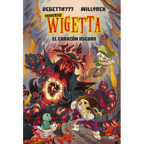 Universo Wigetta 3. El corazón oscuro, de Vegetta777 y Willyrex. Serie 4You2 Editorial Martínez Roca México, tapa blanda en español, 2021
