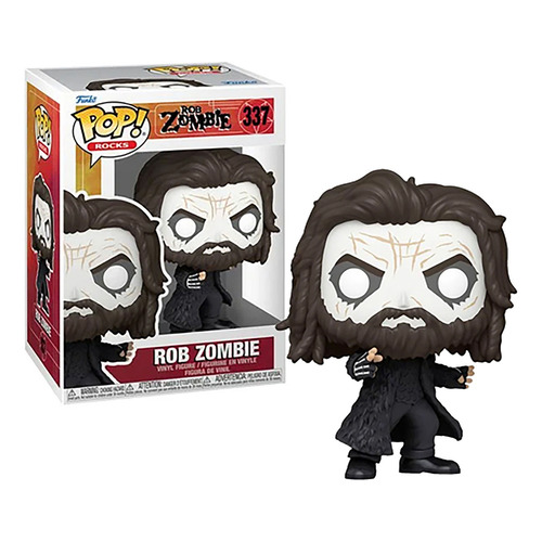 Funko Pop Rob Zombie #337 Rocks White Zombie