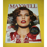 Milla Jovovich Revista Maxwell Cdmx Ivan Garcia Lio Messi