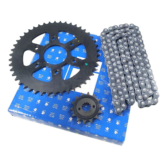 Kit Sprocket Piñón Cadena Original Dominar 250 Bajaj