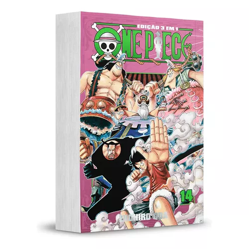 One Piece 3 em 1 Vol 5 Eiichiro Oda Editora Panini em Promoção na