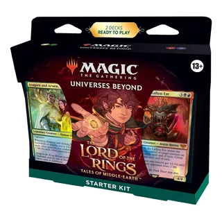 Magic Mtg Pack De Mazos The Lord Of The Rings Starter Kit