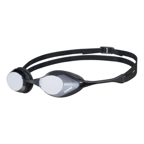 Gafas de natación Arena Cobra Swipe Mirror, color negro y gris