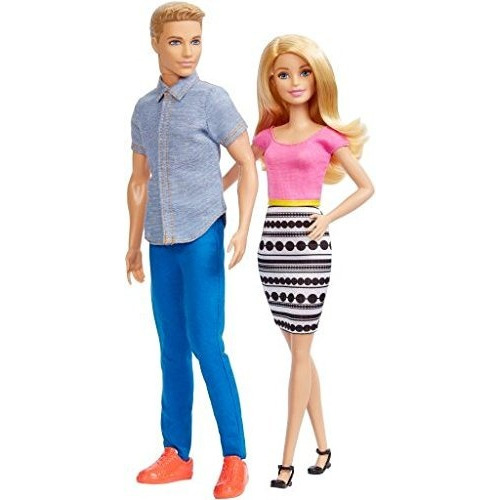 Barbie Y Ken Set Cafe Muñecos Originales De Mattel