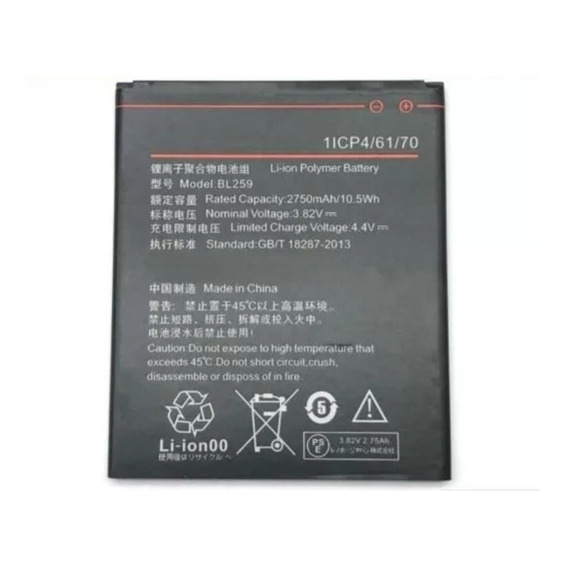 Bateria Para Lenovo Vibe K5 Note Bl259