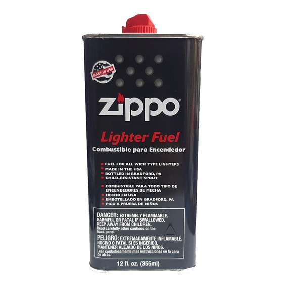 Fluido Liquido Recarga Original Para Encendedor Zippo 355ml