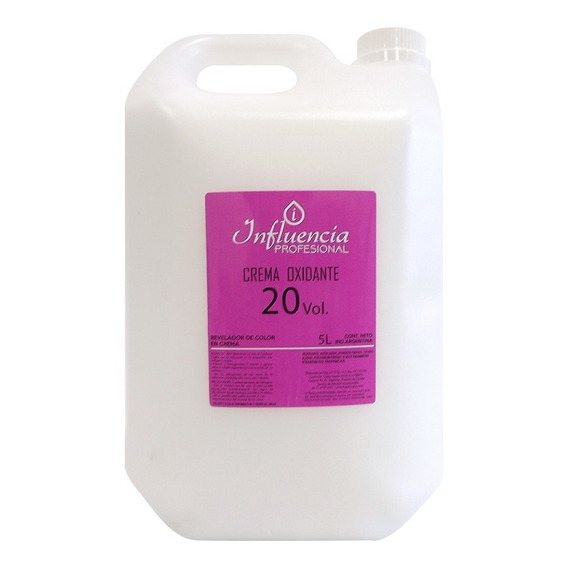 Crema Oxidante 20 Vol X 5 Litros Influencia Coalix 